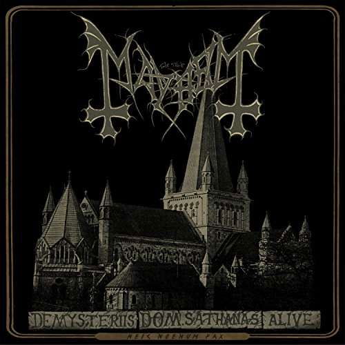 De Mysteriis Dom Sathanas Alive LP - Mayhem - Musiikki - ROCK/METAL - 0884388608016 - perjantai 30. kesäkuuta 2017