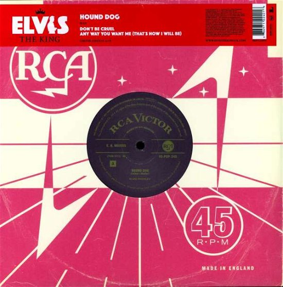 Cover for Elvis Presley · Hound Dog (10&quot;) [Limited edition] (2008)