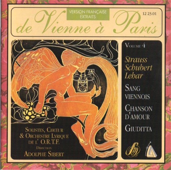Cover for Johann Strauss  · Canti Da Vienna A Parigi (CD)
