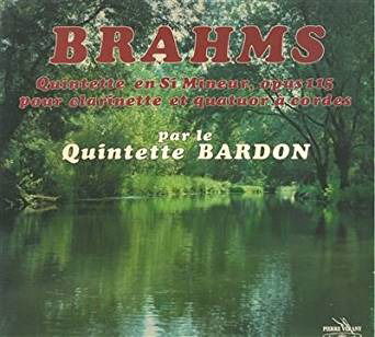 Cover for Johannes Brahms  · Quintette Avec Clarinette (VINYL)