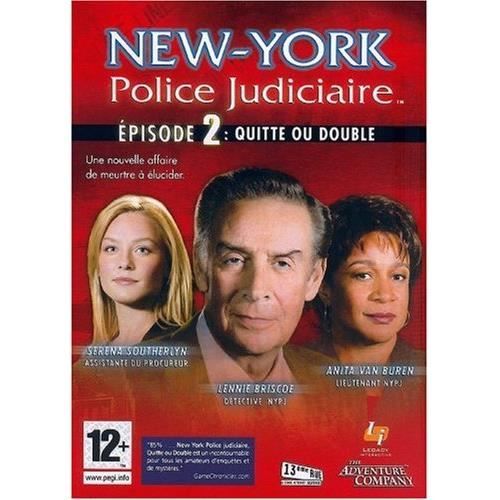 Cover for Pc Dvd Rom · Electronic Arts New York Police Judiciaire 2 : Quitte Ou Double (N/A)