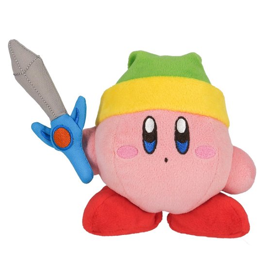 KIRBY - Kirby with sword - Plush 12cm - Kirby - Koopwaar -  - 3760259935016 - 