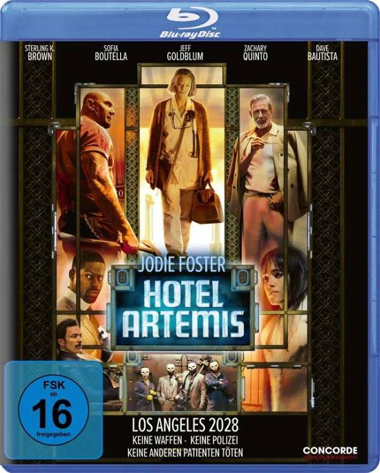 Cover for Hotel Artemis BD (Blu-ray) (2018)