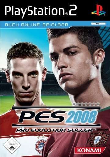 Cover for Ps2 · Pro Evolution Soccer 2008 (PS4)