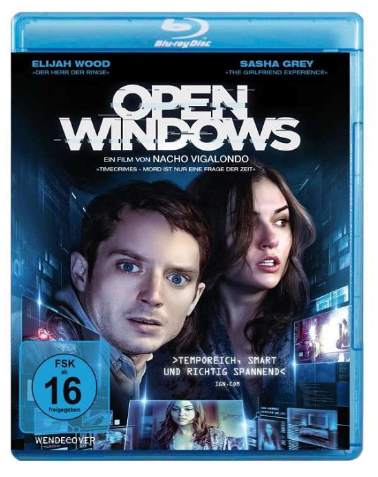 Cover for Elijah Wood · Open Windows (Blu-ray) (2016)