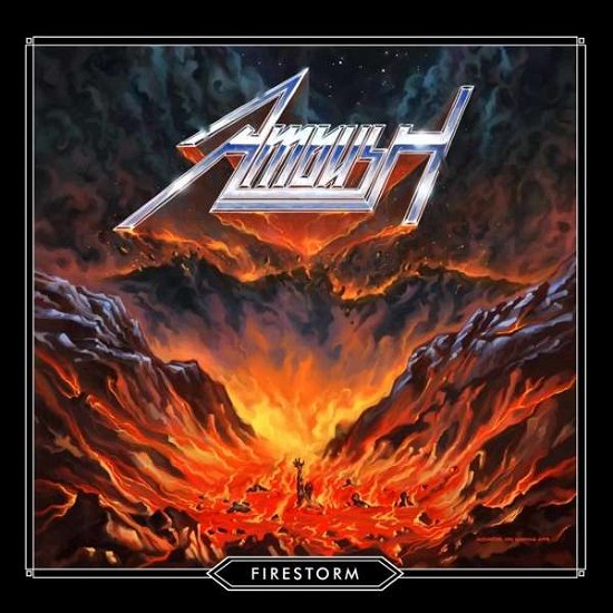 Cover for Ambush · Firestorm (LP) [Coloured edition] (2020)
