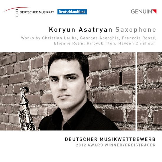 Koryun Asatryan-saxophone - Lauba / Aperghis / Rosse / Asatryan / Pavone - Musique - Genuin - 4260036253016 - 14 octobre 2014