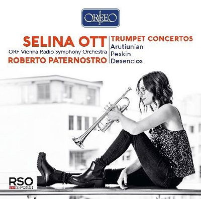 Cover for Selina Ott · Trumpet Concertos - Arutiunian . Peskin . Desenclos (CD) [Japan Import edition] (2021)