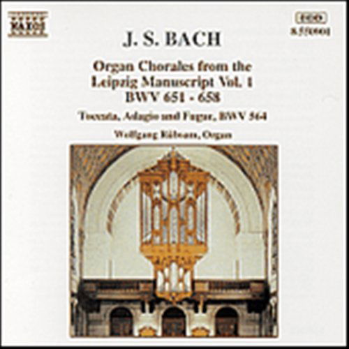 BACH J.S.:Organ Chorales Vol.1 - Wolfgang Rübsam - Musiikki - Naxos - 4891030509016 - perjantai 3. kesäkuuta 1994