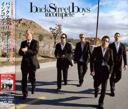 Cover for Backstreet Boys · Incomplete (CD) (2021)