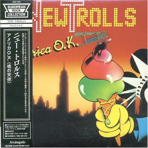 Cover for New Trolls · America Ok (CD) [Limited edition] (2007)