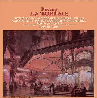 Cover for James Levine · Puccini: La Boheme (CD) [Japan Import edition] [Digipak] (2022)