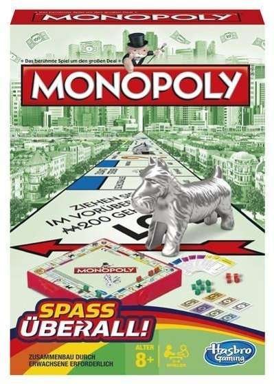Monopoly Kompakt - Hasbro - Produtos - Hasbro - 5010994852016 - 13 de agosto de 2014