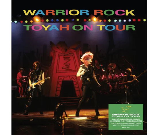 Cover for Toyah · Warrior Rock - Toyah on Tour - Transparent Green (LP) (2024)