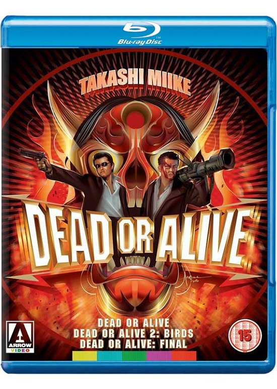 Cover for Dead or Alive Trilogy BD · Dead Or Alive Trilogy - Dead Or Alive / Dead Or Alive 2 - Birds / Dead Or Alive - Final (Blu-ray) (2017)