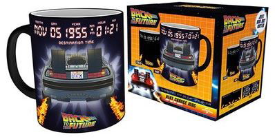 Cover for Back to the Future · Back To The Future Delorean Heat Change Mug (Kopp)