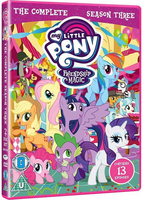 Cover for My Little Pony  Complete Season 3 Box Set · My Little Pony Season 3 (DVD) (2017)