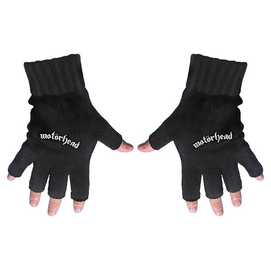 Motorhead Unisex Fingerless Gloves: Logo - Motörhead - Produtos - Unlicensed - 5055339724016 - 