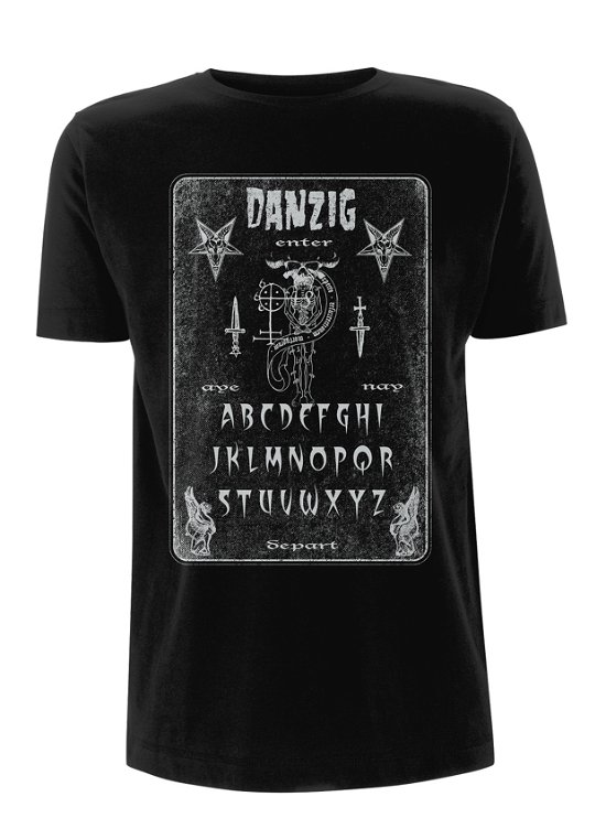 Cover for Danzig · Ouija Board (Kläder) [size S] [Black edition] (2016)