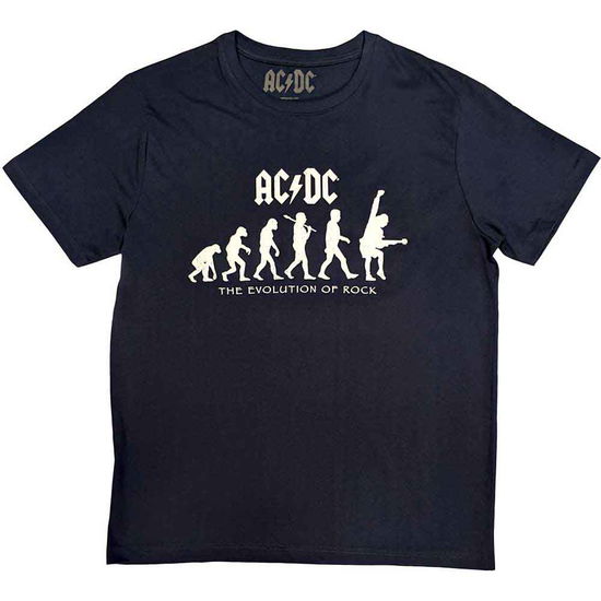 AC/DC Unisex T-Shirt: Evolution of Rock - AC/DC - Fanituote -  - 5056368631016 - 