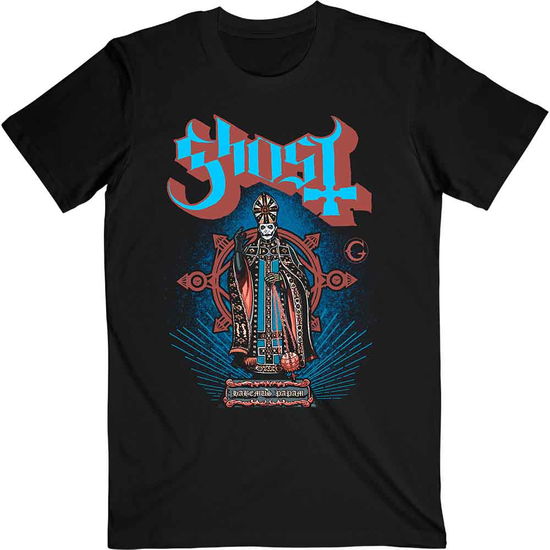 Ghost Unisex T-Shirt: Habemus Papam - Ghost - Merchandise -  - 5056368673016 - May 21, 2021