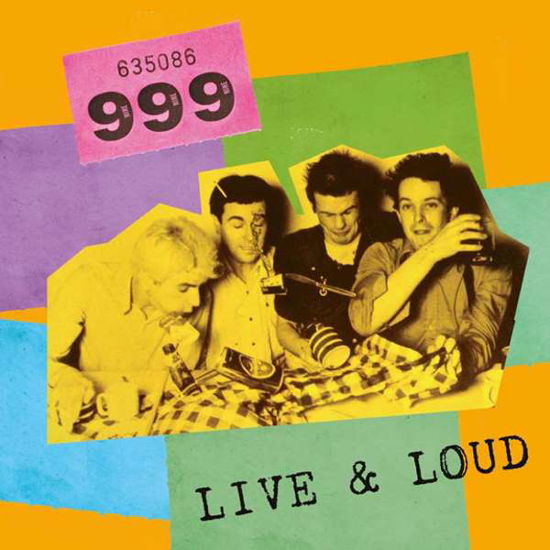 Cover for 999 · Live and Loud (CD) (2017)