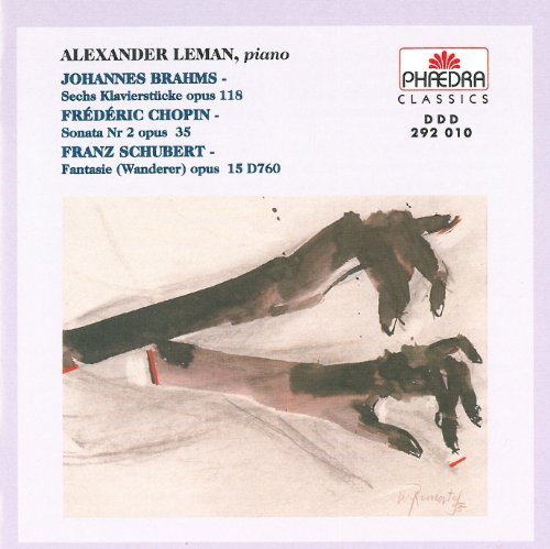 Cover for Brahms / Leman,alexander · Sechs Klavierstucke / Sonata No 2 Op 35 (CD) (2009)
