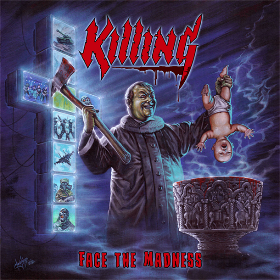 Cover for Killing · Face The Madness (RED) (LP) (2021)