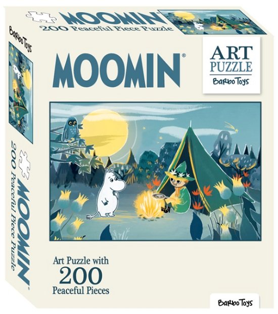 Cover for Mumin Art Puslespil - 200 brikker - Blå (N/A) (2024)