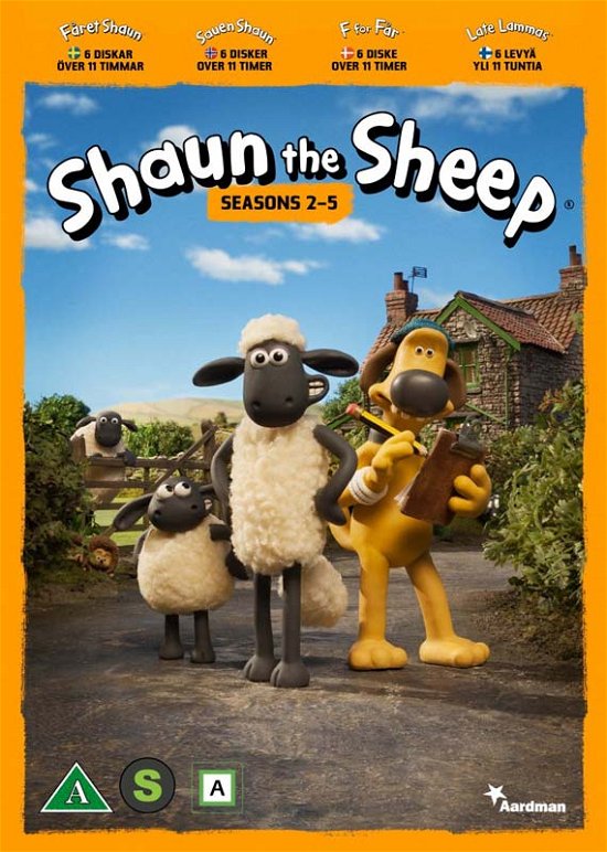 Cover for F For Får (Shaun the Sheep) - Box Set (DVD) (2020)