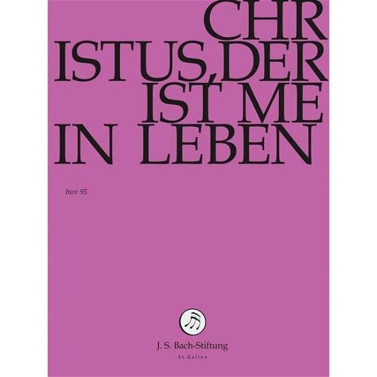 Cover for J.S. Bach-Stiftung / Lutz,Rudolf · Christus, der ist mein Leben (DVD) (2016)