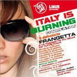 Cover for Aa.vv. · Italy is Burning (CD) (2007)