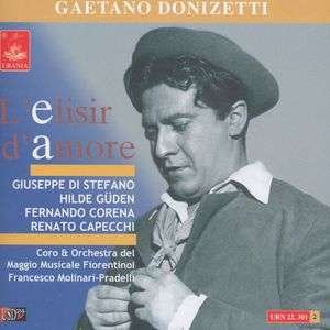 Cover for Donizetti / Guden / Di Stefano / Corena / Capecchi · L'elisir D'amore (CD) (2006)