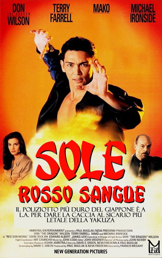 Cover for Sole Rosso Sangue (DVD) (2022)