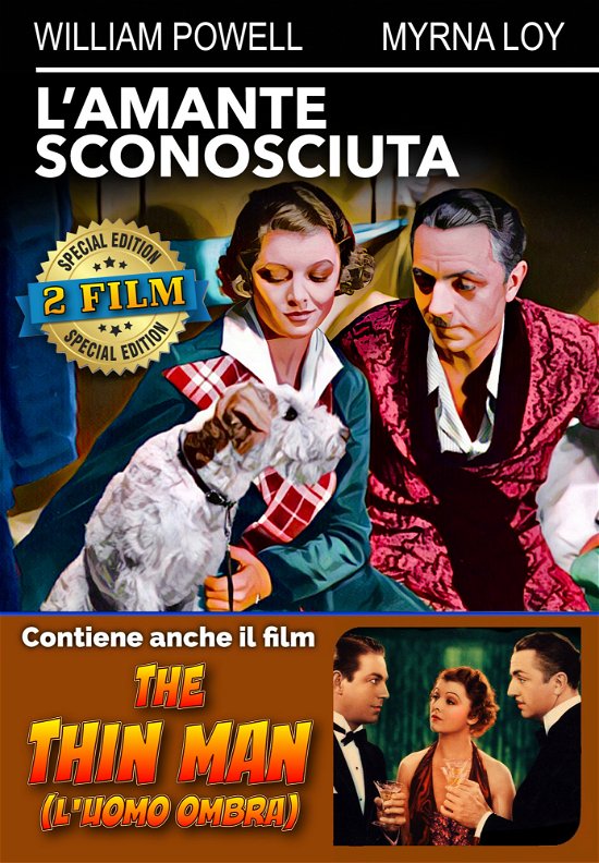 Cover for Amante Sconosciuta (L') / Thin · Amante Sconosciuta (L') / Thin Man (The) (DVD) (2024)