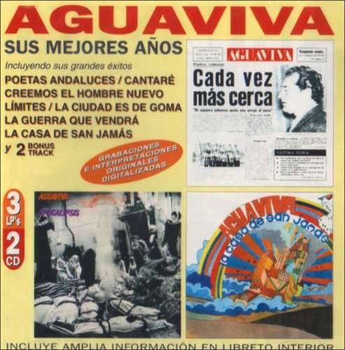 Cover for Aguaviva · Sus Mejores Anos (CD) (2017)