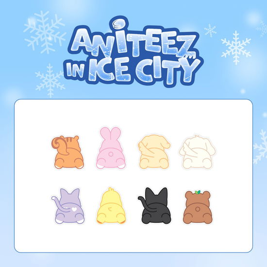 Aniteez In Ice City - Mouse Pad - ATEEZ - Merchandise - KQ Ent. - 8800264021016 - October 1, 2024