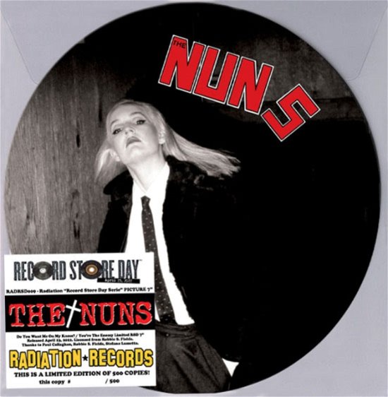 Cover for Nuns · Youre The Enemy / Do You Want Me On My Knees? (LP) [Picture Disc edition] (2022)