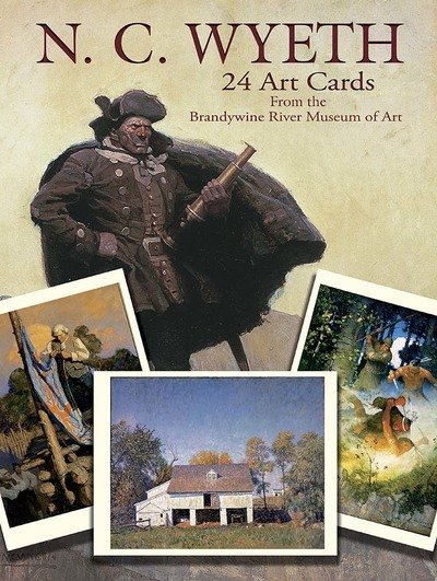 N. C. Wyeth 24 Art Cards:: From the Brandywine River Museum of Art - Nc Wyeth - Boeken - Dover Publications Inc. - 9780486834016 - 26 april 2019