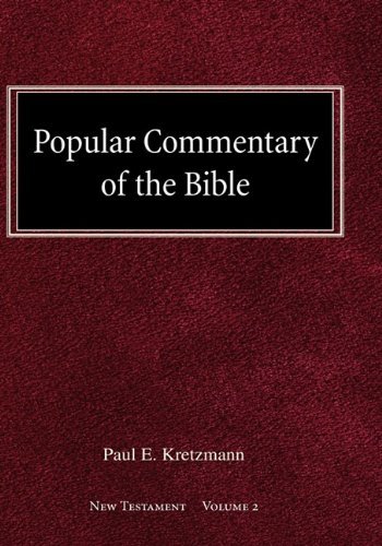 Cover for Paul E Kretzmann · Popular Commentary of the Bible New Testament Volume 2 (Innbunden bok) (1924)