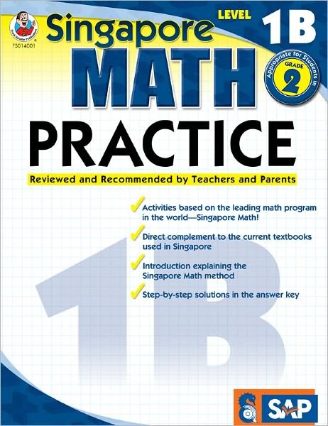 Singapore Math Practice, Level 1b Grade 2 - Frank Schaffer Publications - Bøger - Frank Schaffer Publications - 9780768240016 - 1. juni 2009
