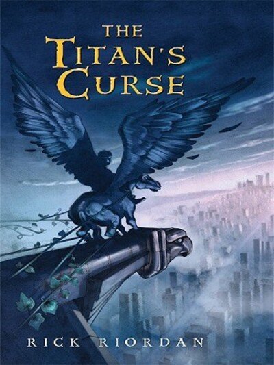 Cover for Rick Riordan · The Titan's Curse (Hardcover Book) [Lrg edition] (2007)