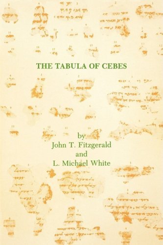 Cover for L. Michael White · The Tabula of Cebes (Pocketbok) (1983)