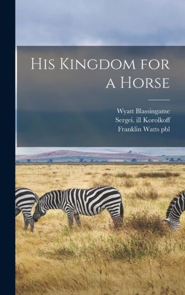Cover for Hredd · His Kingdom for a Horse (Hardcover Book) (2021)