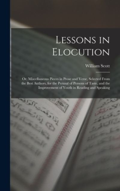 Cover for William Scott · Lessons in Elocution (Book) (2022)