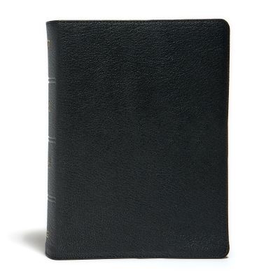 Cover for Holman Bible Publishers · KJV Study Bible, Full-Color, Black Premium Leather (Leather Book) (2020)