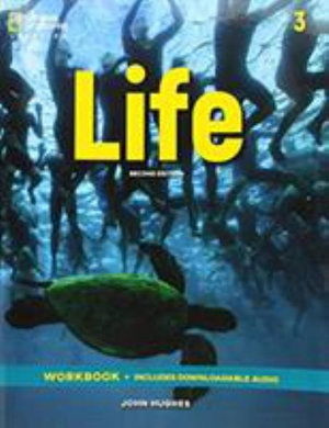 Cover for Hughes, John (Duke University) · Life 3: Workbook with Audio (Book) (2018)