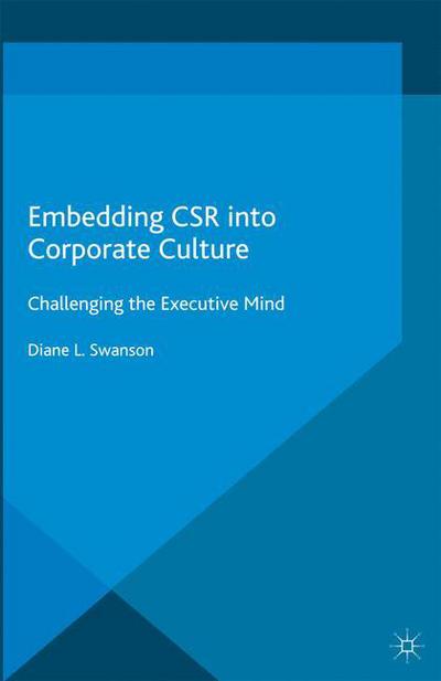 Cover for Swanson · Embedding CSR into Corporate Cu (Book) (2014)