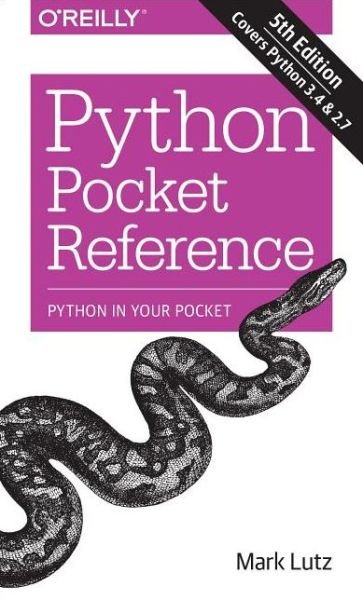 Cover for Mark Lutz · Python Pocket Reference (Paperback Book) [5 Revised edition] (2014)