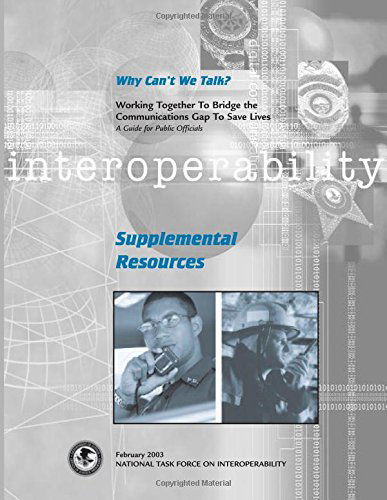 Cover for U.s. Department of Justice · Interoperability: Supplemental Resources (Pocketbok) (2014)